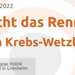 Wer macht das Rennen: Geza Krebs-Wetzl?